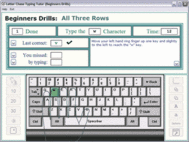 Letter Chase Typing Tutor screenshot